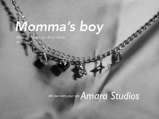 MOMMA'S BOY - necklace