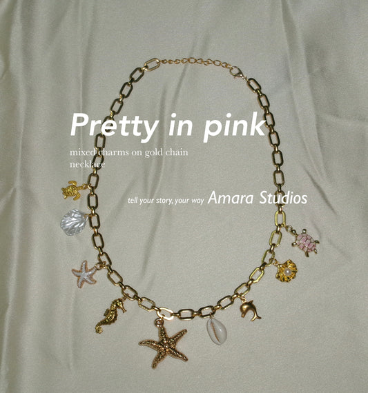 Pretty in pink - Necklace