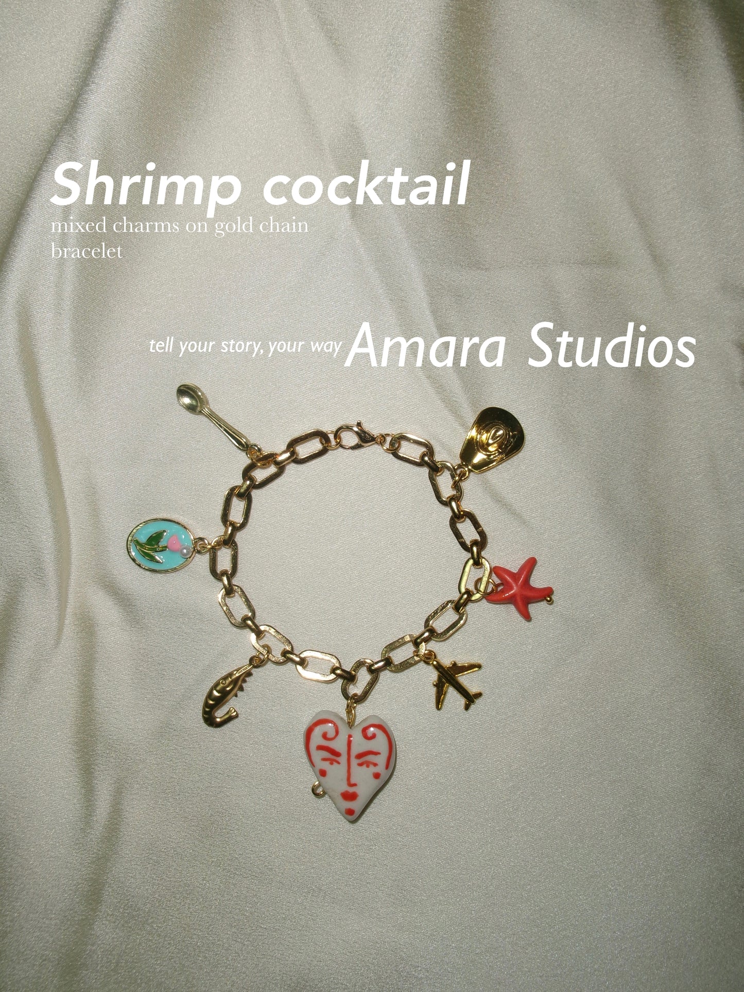 SHRIMP COCKTAIL - bracelet