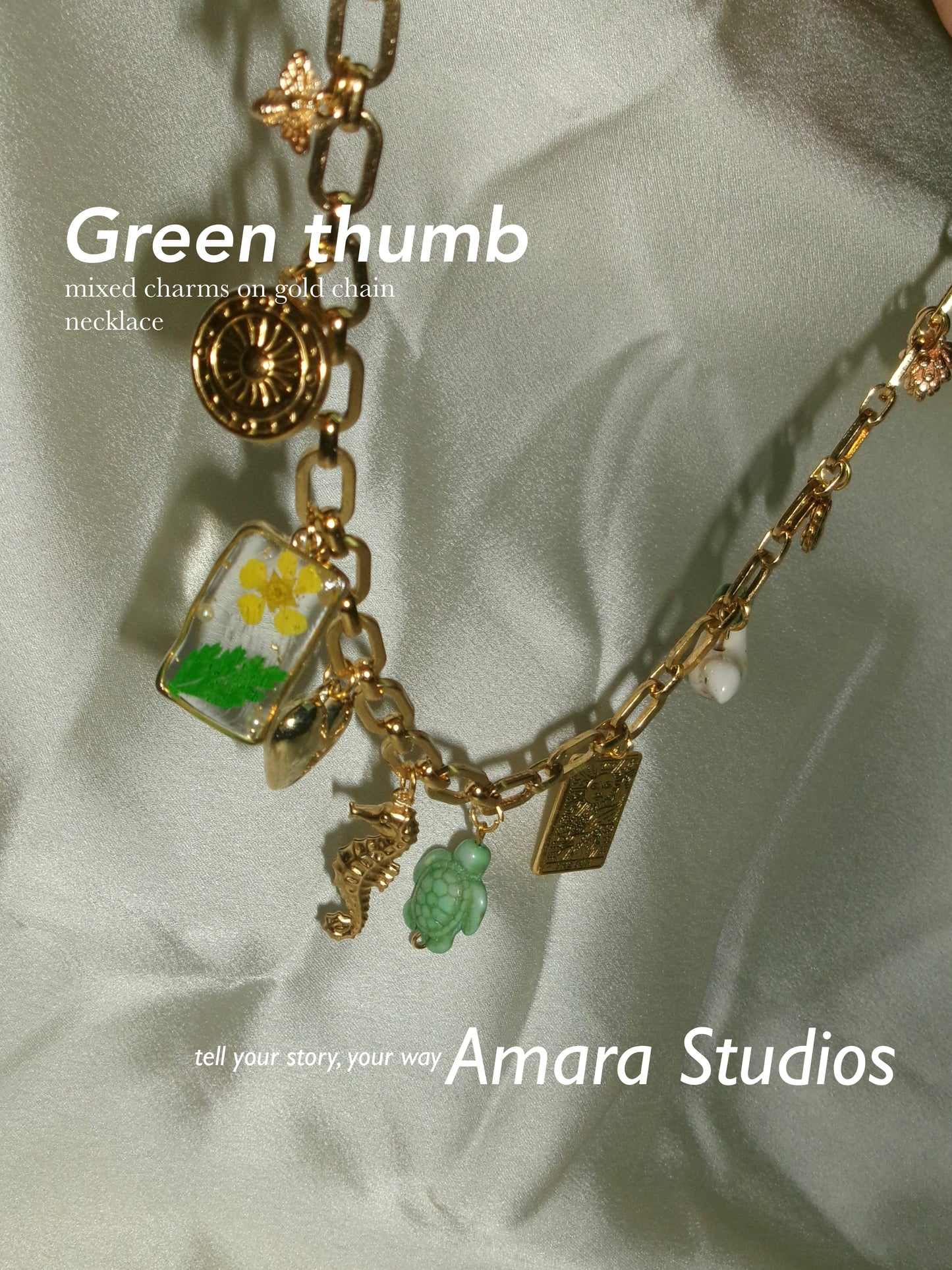 GREEN THUMB - necklace